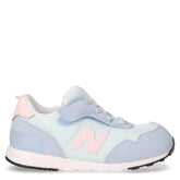 515 sneaker in tessuto ed ecopelle bambina azzurro rosa | Boscaini Scarpe