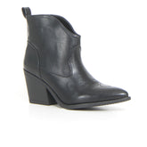 Stivaletto camperos con tacco black - QUEEN HELENA | Boscaini Scarpe