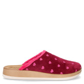 Ciabatta in tessuto bordeaux fuxia - Ciabatte Donna | Boscaini Scarpe