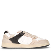 Sneaker in pelle bianco nero - FRAU | Boscaini Scarpe