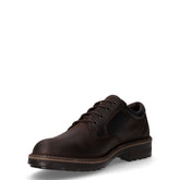 Stringata casual in pelle caffè | Boscaini Scarpe