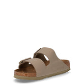 Arizona ciabatta in pelle kaki | Boscaini Scarpe