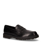 Berwick mocassino casual in pelle nero - Scarpe Uomo | Boscaini Scarpe