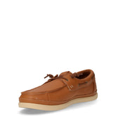 Harbor stringata casual in pelle marrone | Boscaini Scarpe