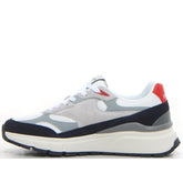 Sneaker white blue red - Mid Season Sale Sneakers Uomo | Boscaini Scarpe
