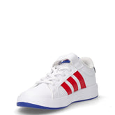 Grand Court 3.0 sneaker in ecopelle white royal blue | Boscaini Scarpe