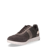 Flextride Zero sneaker in ecopelle e tessuto antracite | Boscaini Scarpe
