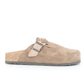 Ciabatta a punta chiusa tan - Mules | Boscaini Scarpe