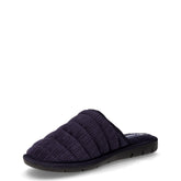 Ciabatta in tessuto trapuntato blu | Boscaini Scarpe