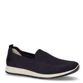 Sneaker slip on in tessuto blu | Boscaini Scarpe