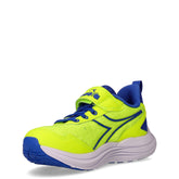 Sniper Jr sneaker bambino giallo fluo azzurro | Boscaini Scarpe