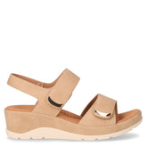 Sandalo in ecopelle con zeppa beige - TOO LIKE | Boscaini Scarpe