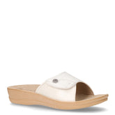 Ciabatta in ecopelle con strappo bianco | Boscaini Scarpe