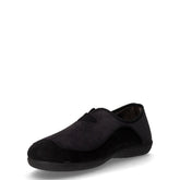 Pantofola chiusa in tessuto nero | Boscaini Scarpe