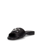 Ciabatta con staffa nero | Boscaini Scarpe