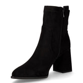 Tronchetto in tessuto con zip nero | Boscaini Scarpe