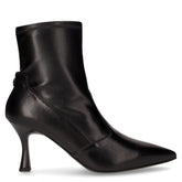 Tronchetto a punta in pelle nero | Boscaini Scarpe