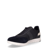 Flextride Zero sneaker in ecopelle e tessuto navy | Boscaini Scarpe