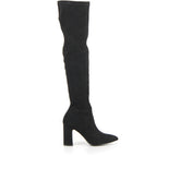 Stivale sopra al ginocchio con tacco nero - Stivali Donna | Boscaini Scarpe