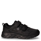Vendor sneaker in ecopelle e tessuto nero | Boscaini Scarpe
