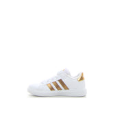 Grand Court 2.0 sneaker bambina bianco oro - Mid Season Sale Bambino | Boscaini Scarpe