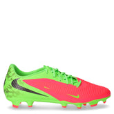 Phantom 6 Low Academy scarpa da calcio in ecopelle rosso verde fluo | Boscaini Scarpe