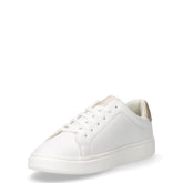 Sneaker in ecopelle bambina bianco platino | Boscaini Scarpe