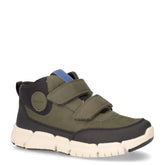 Flexyper sneaker bambino in ecopelle e tessuto militare - Sneakers Bambino | Boscaini Scarpe