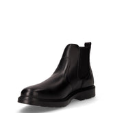 Stivaletto beatles in pelle nero | Boscaini Scarpe