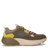 Groove Washed sneaker in tessuto e pelle militare - JEEP | Boscaini Scarpe