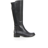 Stivale al ginocchio in pelle ed ecopelle nero - CAPRICE | Boscaini Scarpe