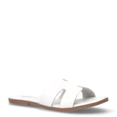 Ciabatta in pelle bianco | Boscaini Scarpe