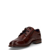 Stringata in pelle cognac | Boscaini Scarpe