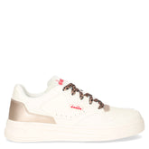 Ginger sneaker in ecopelle bianco stellare | Boscaini Scarpe