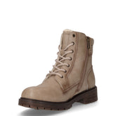 Anfibio in ecopelle con zip offwhite | Boscaini Scarpe