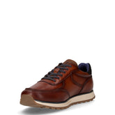Scarpa sportiva in pelle cognac | Boscaini Scarpe