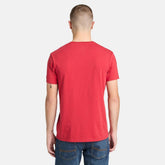 OYSTER RIVER CHEST LOGO SS TEE t-shirt girocollo in cotone rosso - Abbigliamento Uomo | Boscaini Scarpe