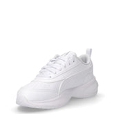 Cilia 2 Mode sneaker in ecopelle bianco argento | Boscaini Scarpe