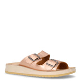 Ciabatta in ecopelle oro rosa | Boscaini Scarpe
