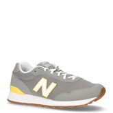 515 sneaker in ecopelle e tessuto grigio giallo - Sneakers Uomo | Boscaini Scarpe