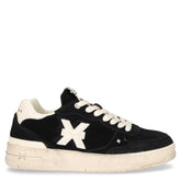 Sneaker in pelle nero | Boscaini Scarpe