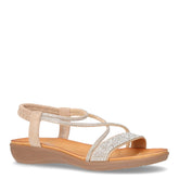 Sandalo con strass gold - Sandali Donna | Boscaini Scarpe