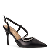 Sandalo in ecopelle con tacco nero - TOO LIKE | Boscaini Scarpe