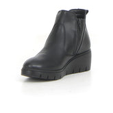 Stivaletto con zeppa nero | Boscaini Scarpe