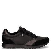 Sukie sneaker in pelle nero - GEOX DONNA | Boscaini Scarpe