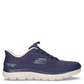 Summits Leyter sneaker slip ins in tessuto ed ecopelle navy blu | Boscaini Scarpe