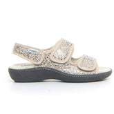 Sandalo beige leo - Comfort Donna | Boscaini Scarpe