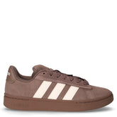 GRAND COURT ALPHA 00s sneakers in pelle e ecopelle marrone bianco | Boscaini Scarpe