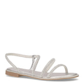 Sandalo con strass argento | Boscaini Scarpe