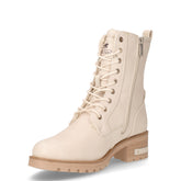 Stivaletto in ecopelle avorio | Boscaini Scarpe